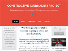 Tablet Screenshot of constructivejournalism.org